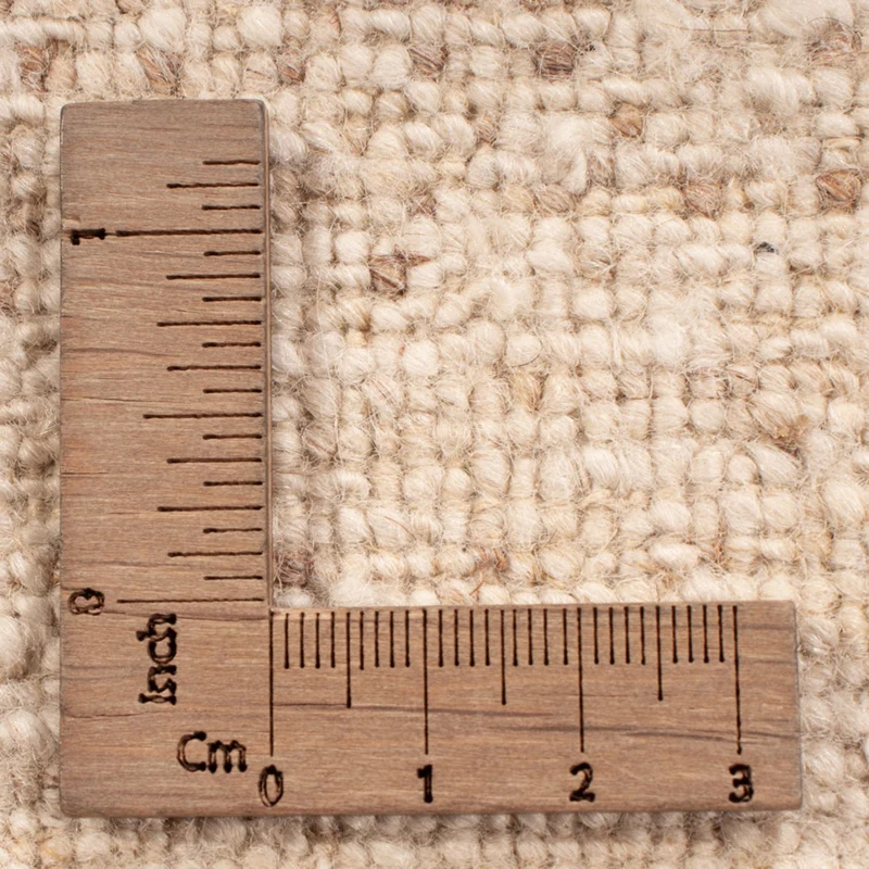 Indo Loribaft Teppich 200x306cm - Wollteppich - creme