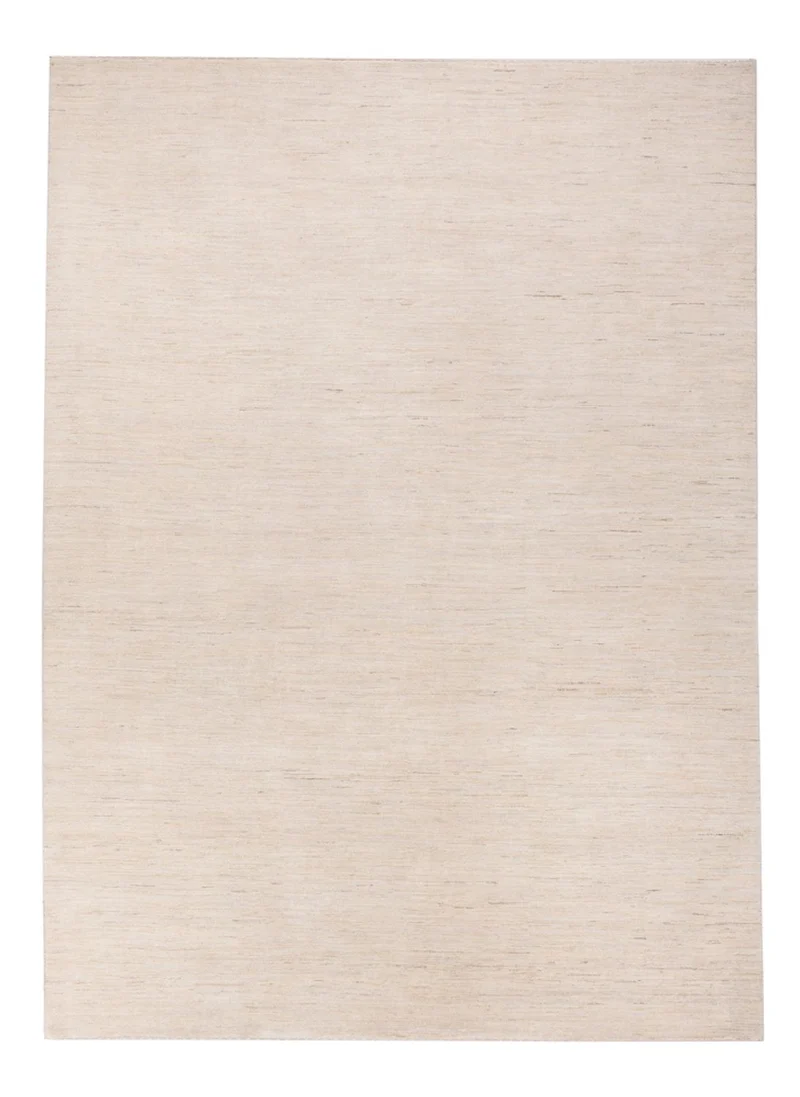 Indo Loribaft Teppich 209x296cm - Wollteppich - creme