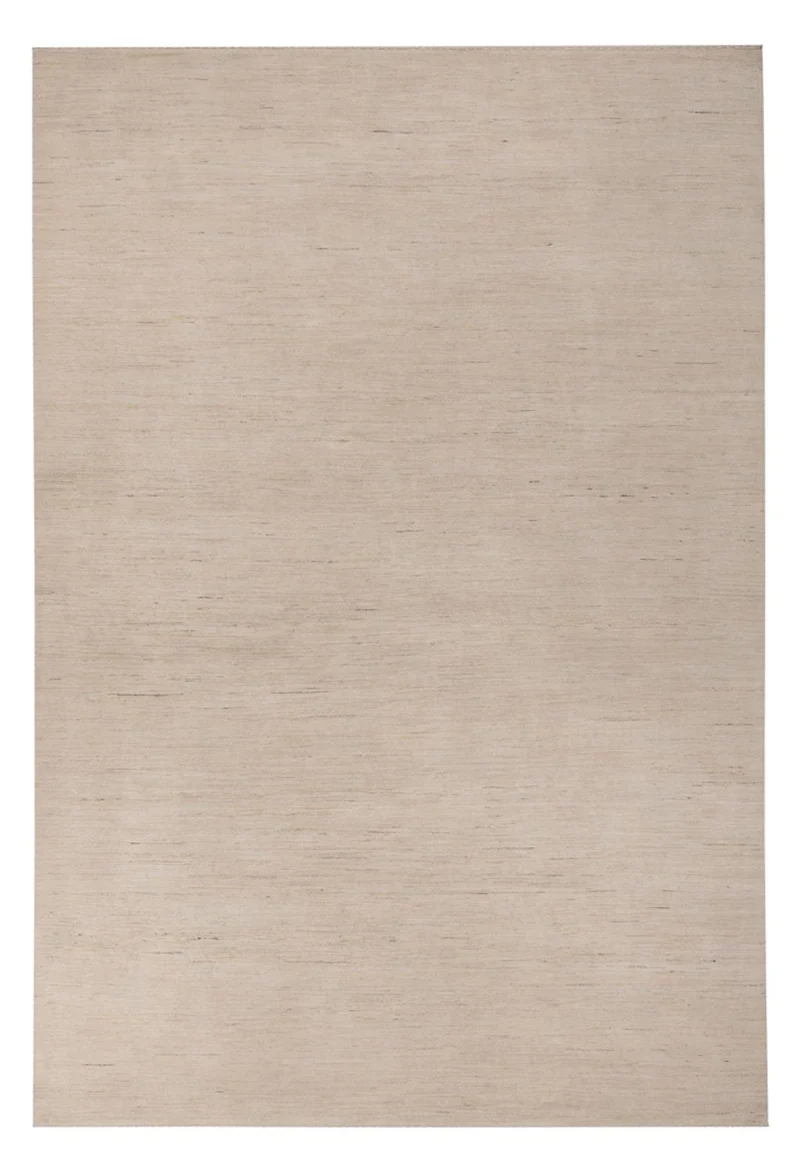 Indo Loribaft Teppich 202x304cm - Wollteppich - creme