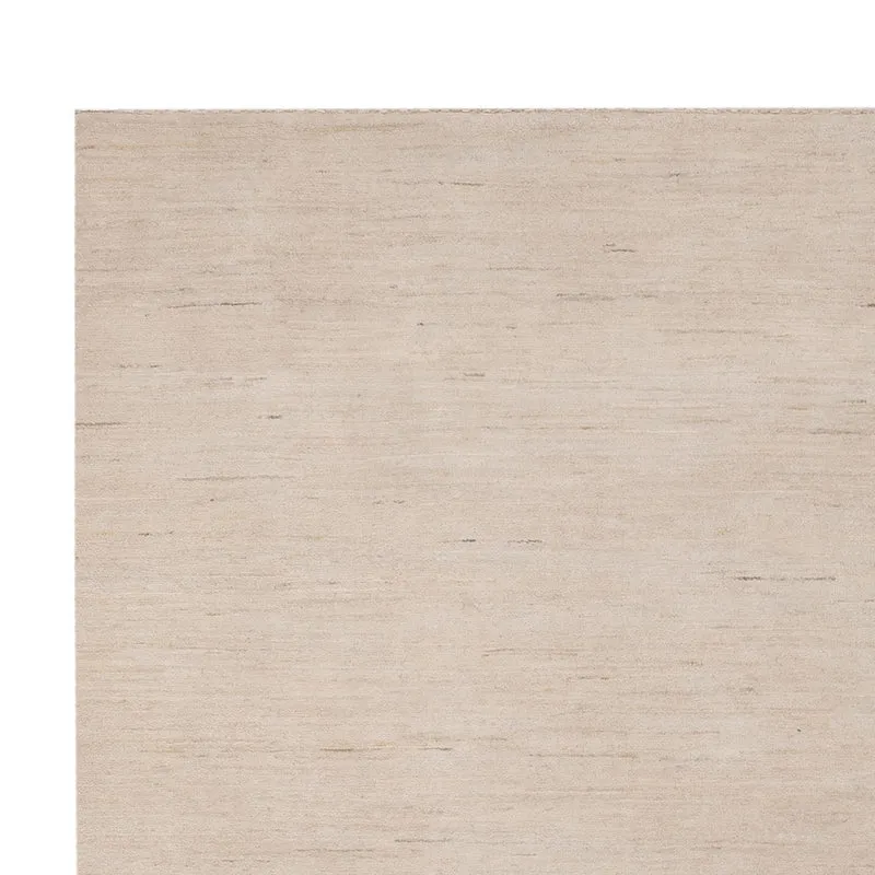 Indo Loribaft Teppich 202x304cm - Wollteppich - creme
