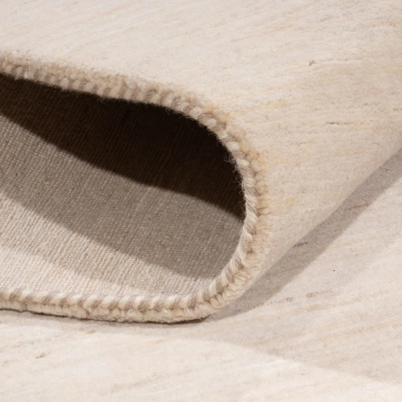 Indo Loribaft Teppich 202x304cm - Wollteppich - creme