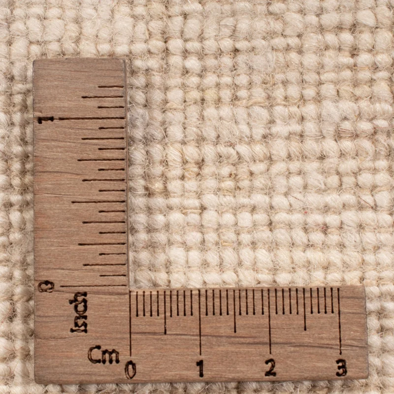 Indo Loribaft Teppich 202x304cm - Wollteppich - creme
