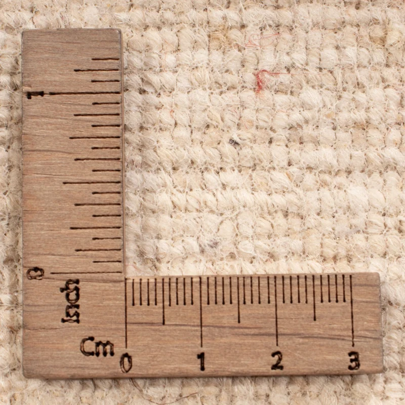 Indo Loribaft Teppich 202x295cm - Wollteppich - creme