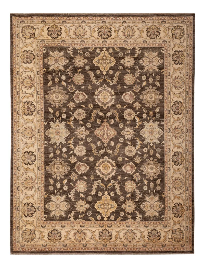 Ziegler Teppich 252x319cm - Orientteppich - braun