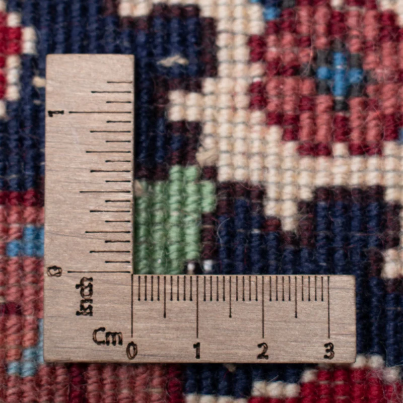 Täbriz - 40 Raj Teppich 352x490cm - Perserteppich - rot