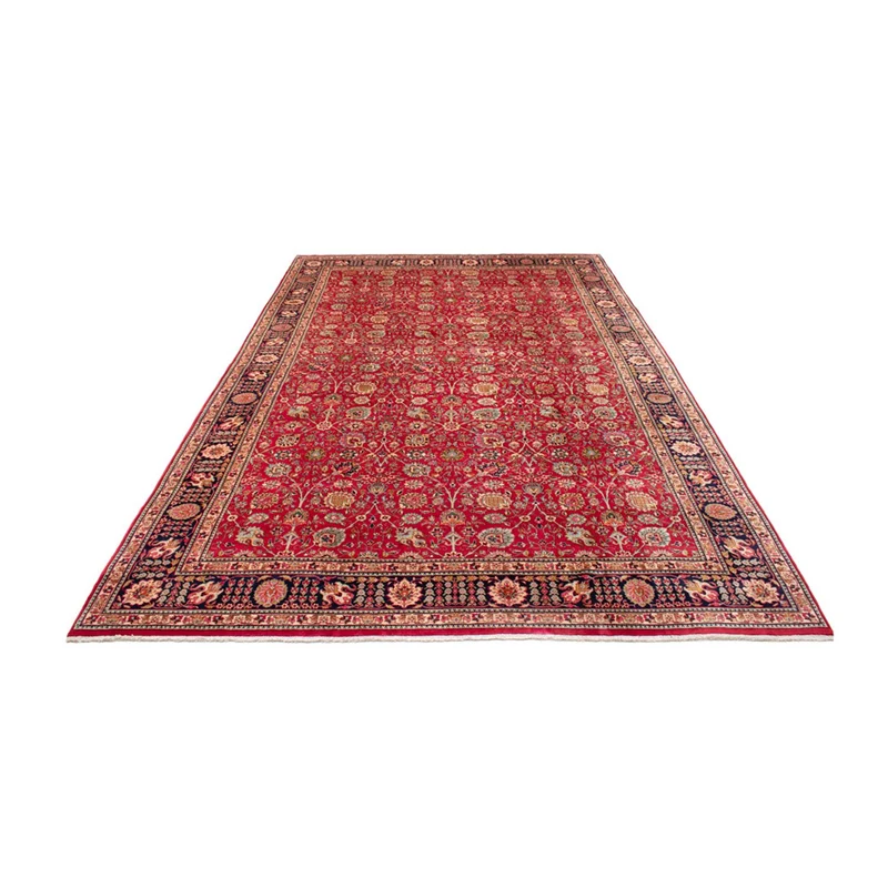 Täbriz - 40 Raj Teppich 306x492cm - Perserteppich - rot