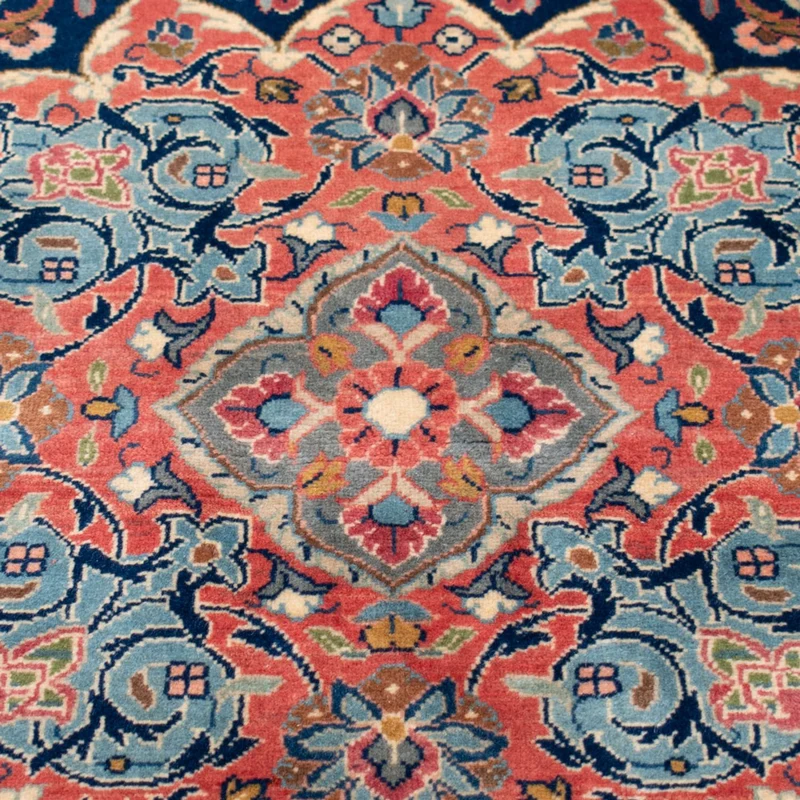 Sarough Teppich 348x430cm - Perserteppich - dunkelblau