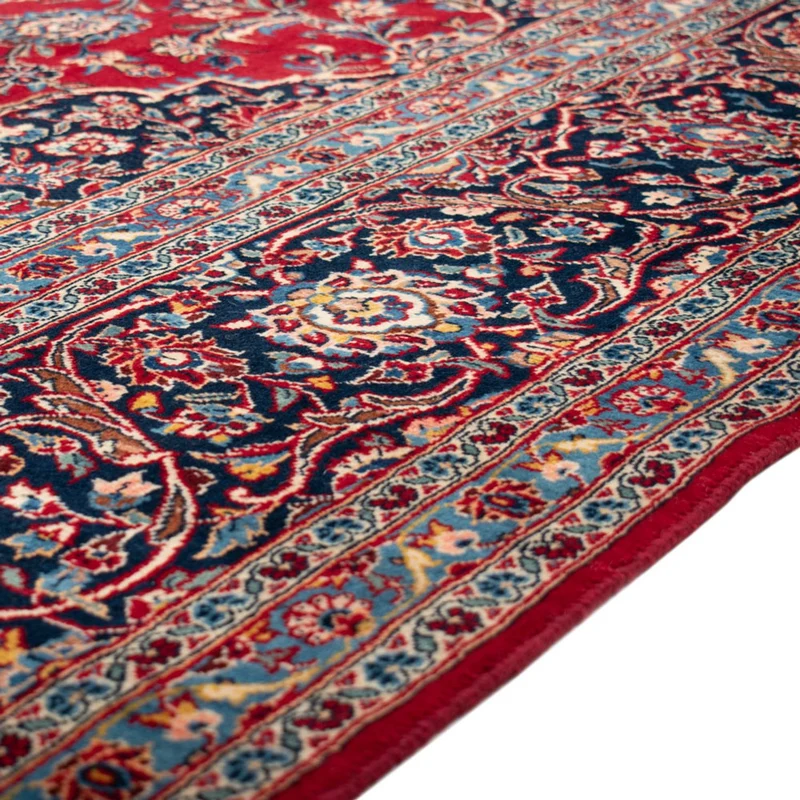 Keshan Teppich 302x525cm - Perserteppich - rot