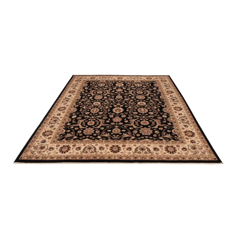 Ziegler Teppich 245x299cm - Orientteppich - schwarz
