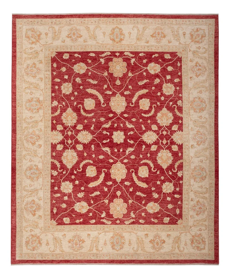 Ziegler Teppich 250x294cm - Orientteppich - rot