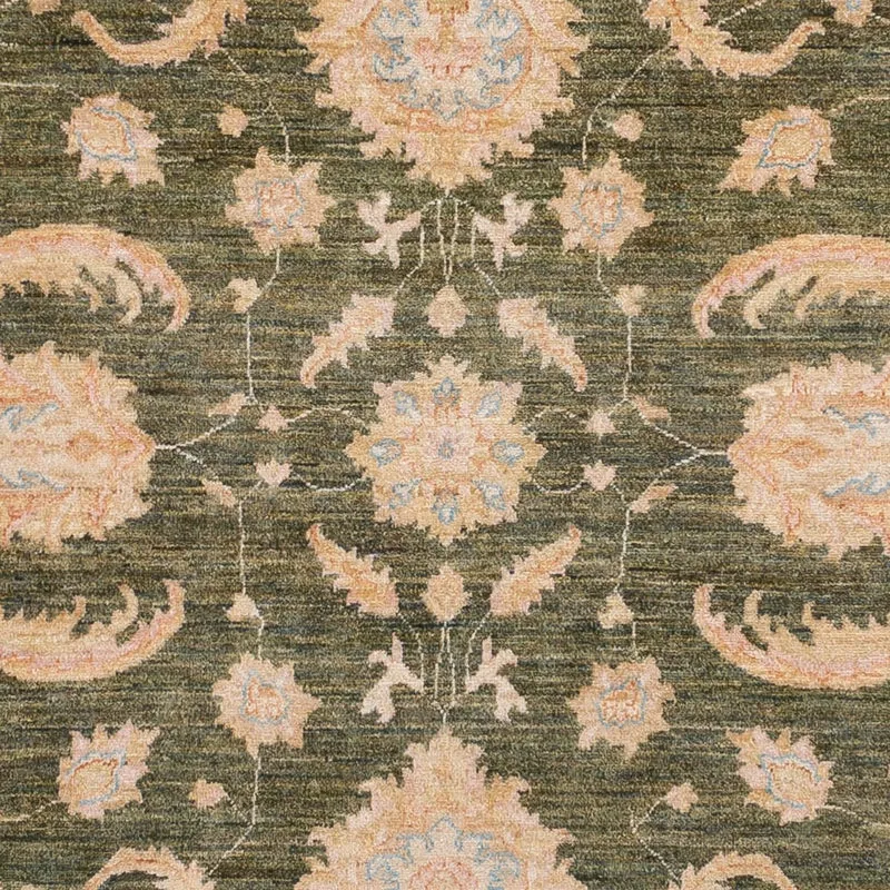 Ziegler Teppich 247x299cm - Orientteppich - grün