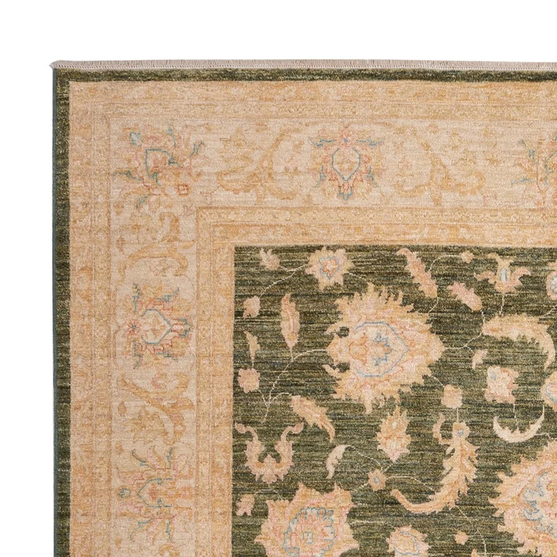 Ziegler Teppich 247x299cm - Orientteppich - grün