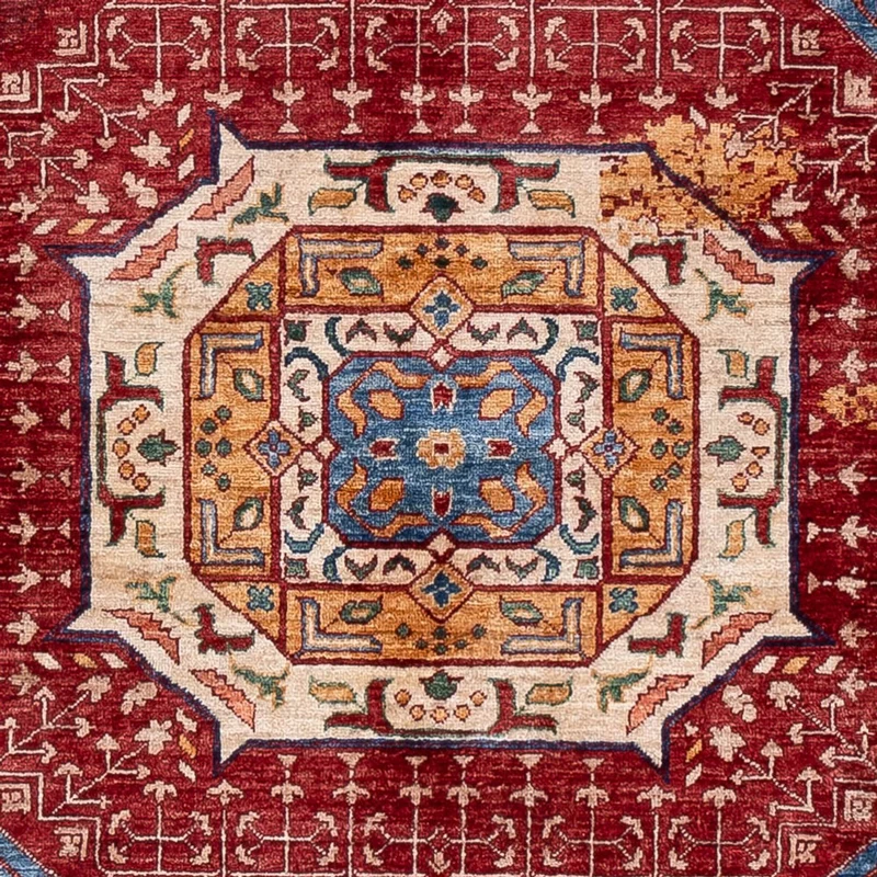 Designer Teppich 176x230cm - mehrfarbig