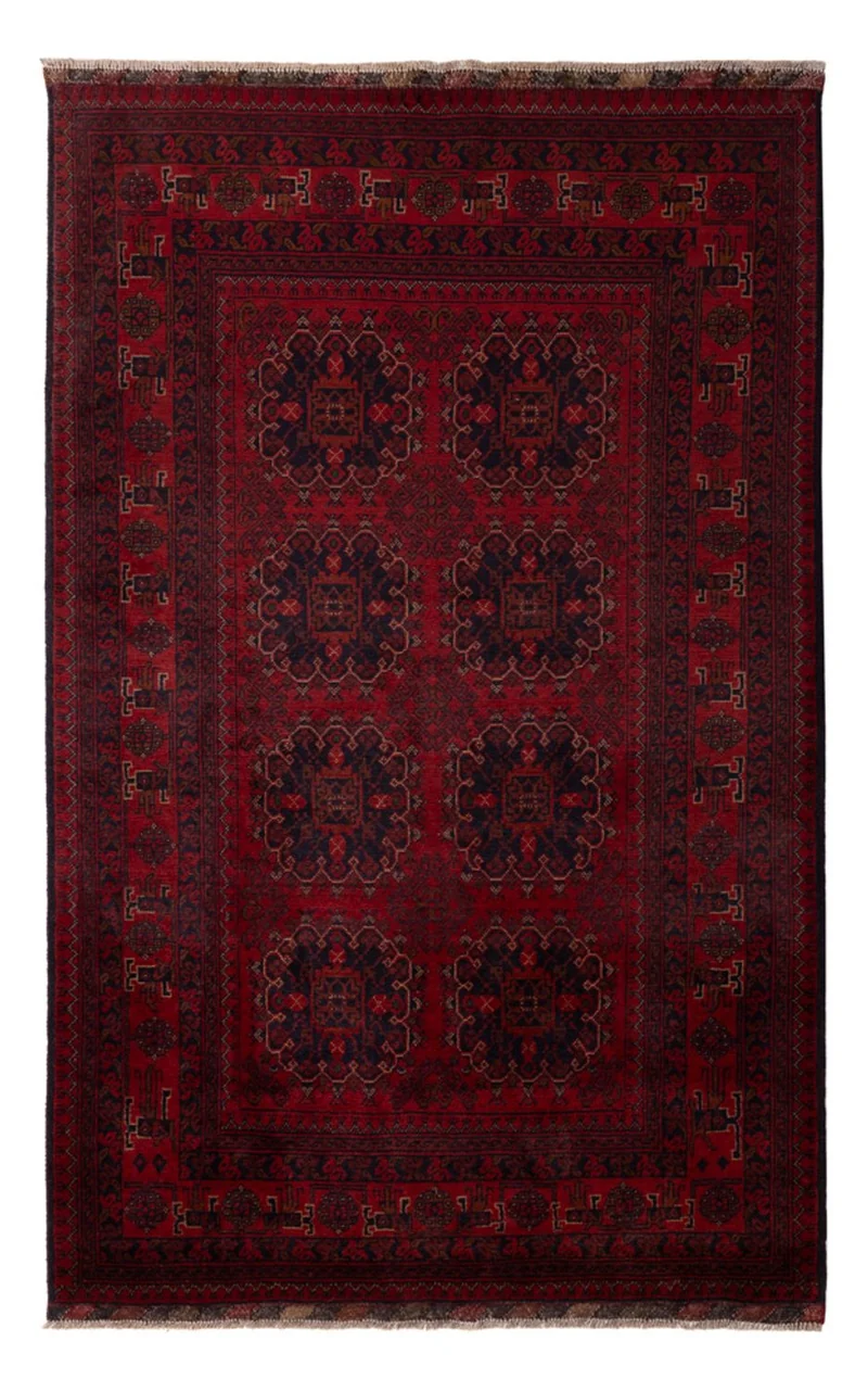 Khal Mohammadi Teppich 127x202cm - Orientteppich - rot