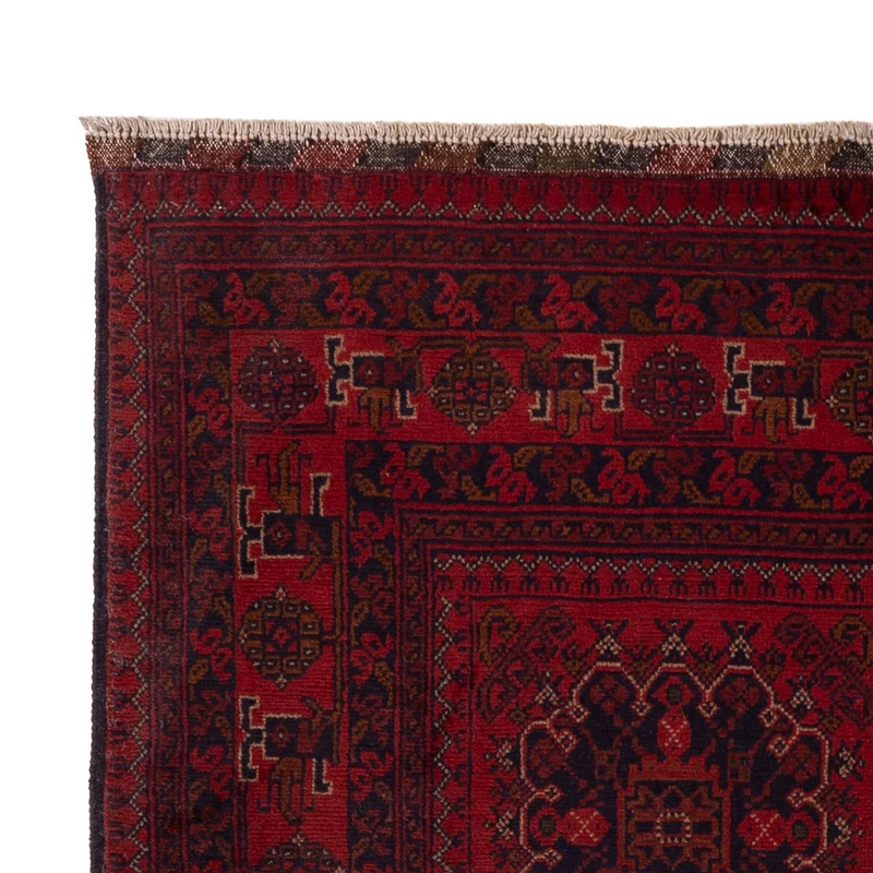 Khal Mohammadi Teppich 127x202cm - Orientteppich - rot