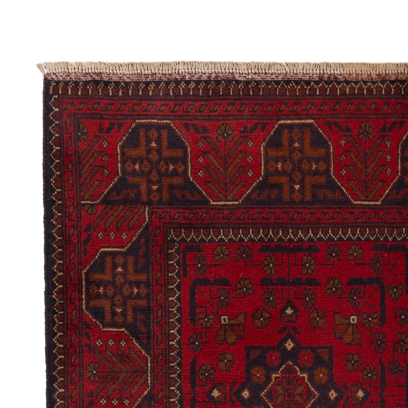 Khal Mohammadi Teppich 126x201cm - Orientteppich - rot