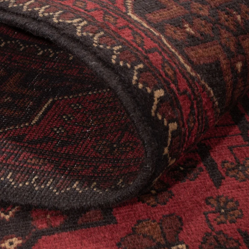 Khal Mohammadi Teppich 126x201cm - Orientteppich - rot