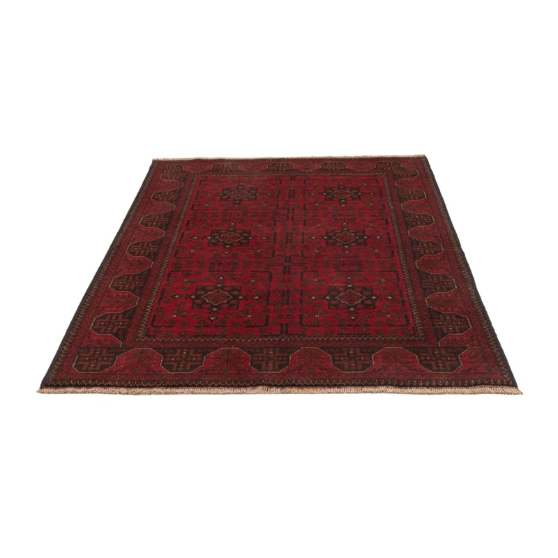 Khal Mohammadi Teppich 126x201cm - Orientteppich - rot