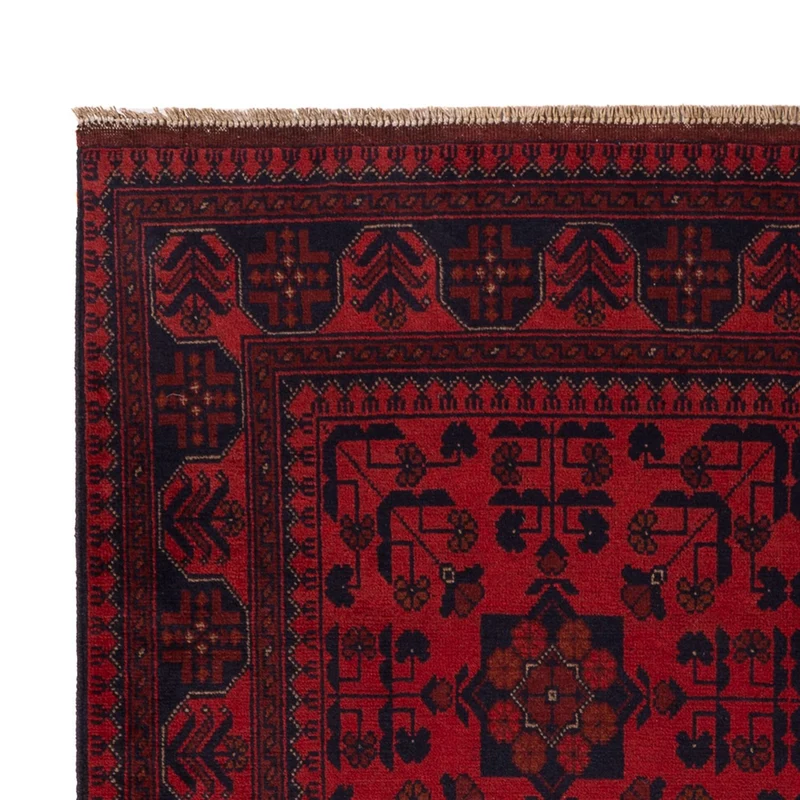 Khal Mohammadi Teppich 128x203cm - Orientteppich - rot