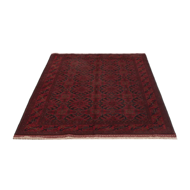 Khal Mohammadi Teppich 123x196cm - Orientteppich - dunkelrot