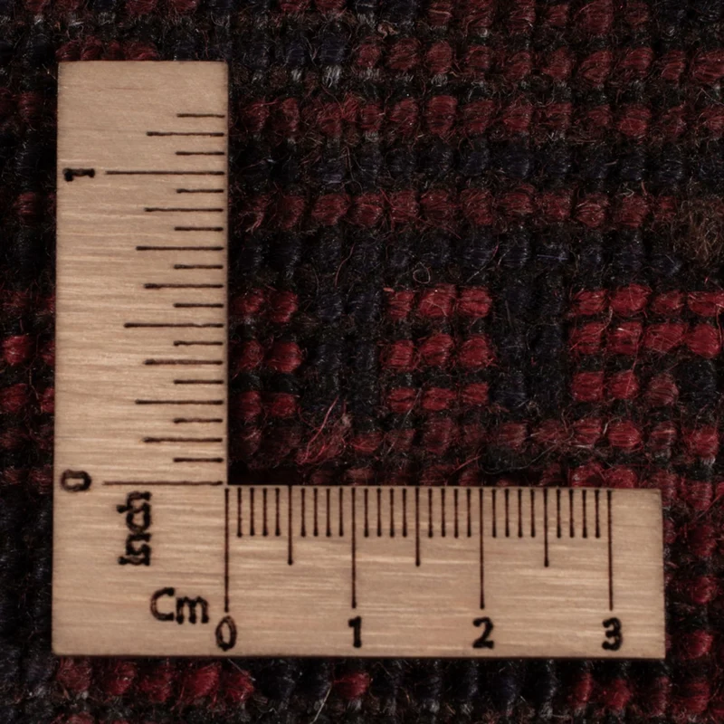 Afghan Teppich - Kunduz - 128 x 190 cm - dunkelrot