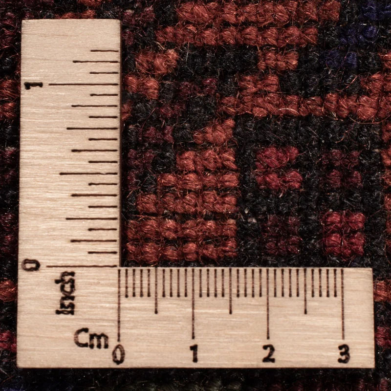 Belutsch Teppich - 130 x 193 cm - dunkelrot