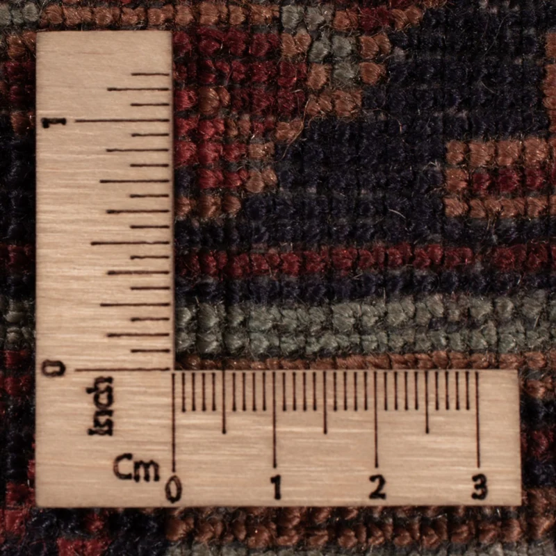 Belutsch Teppich - 122 x 200 cm - dunkelrot