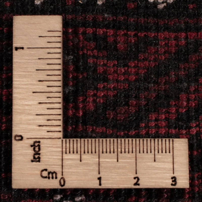 Belutsch Teppich - 111 x 190 cm - dunkelrot