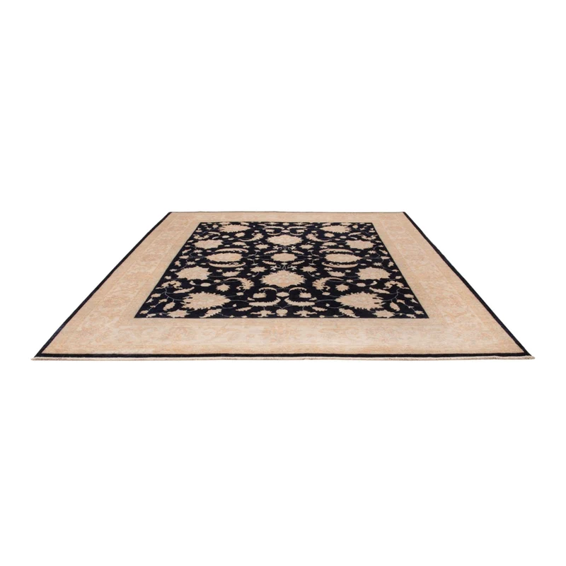 Ziegler Teppich 253x310cm - Orientteppich - schwarz