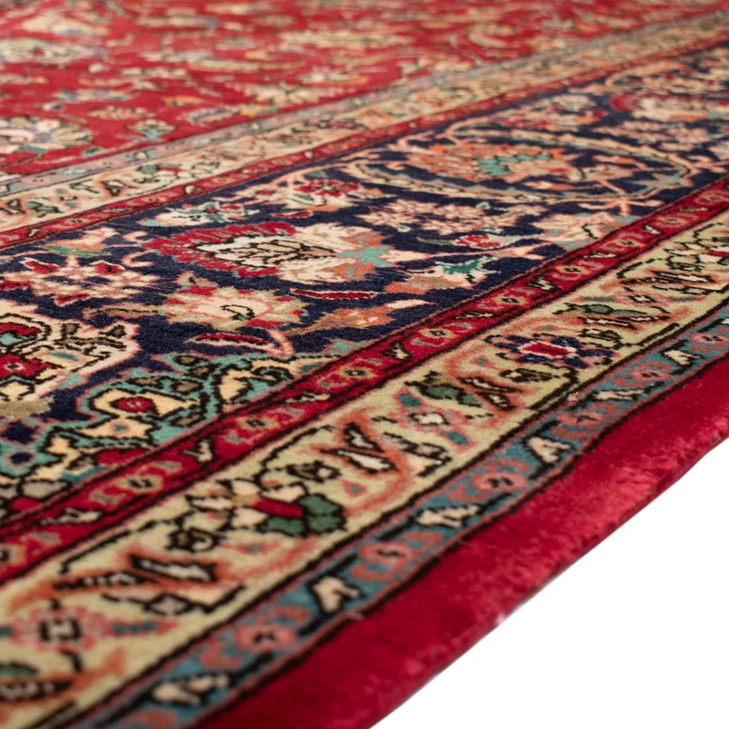 Täbriz Teppich 343x434cm - Perserteppich - rot