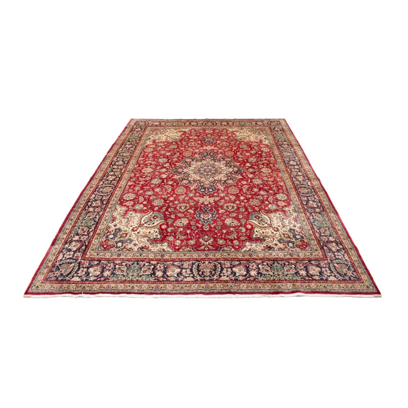 Täbriz Teppich 343x434cm - Perserteppich - rot