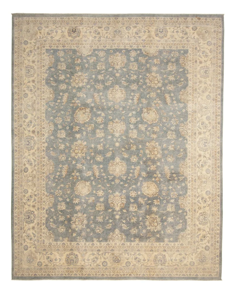 Ziegler Teppich 347x440cm - Orientteppich - hellgrau