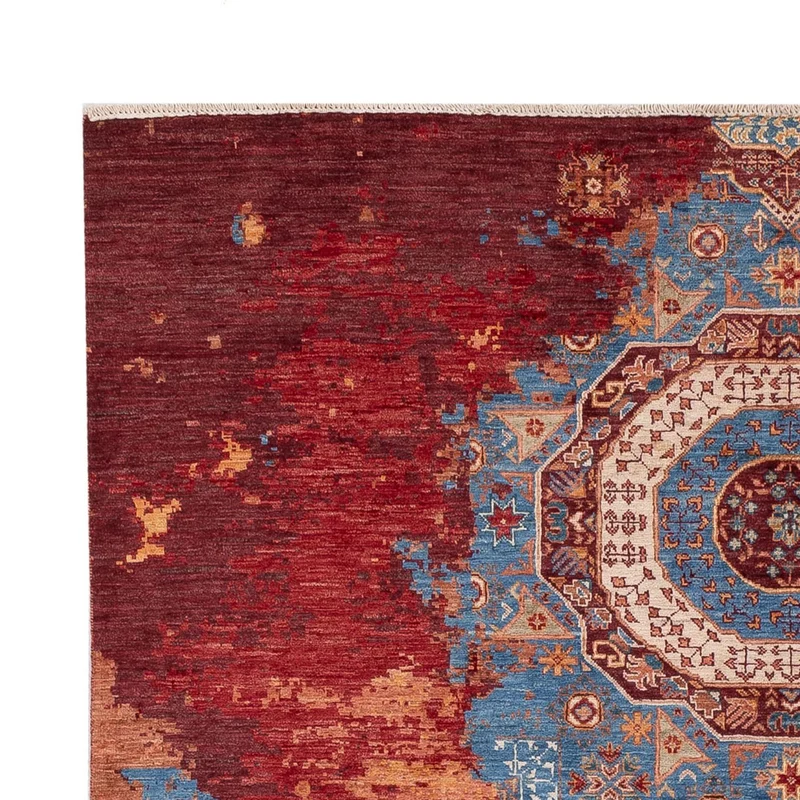 Designer Teppich 171x235cm - mehrfarbig
