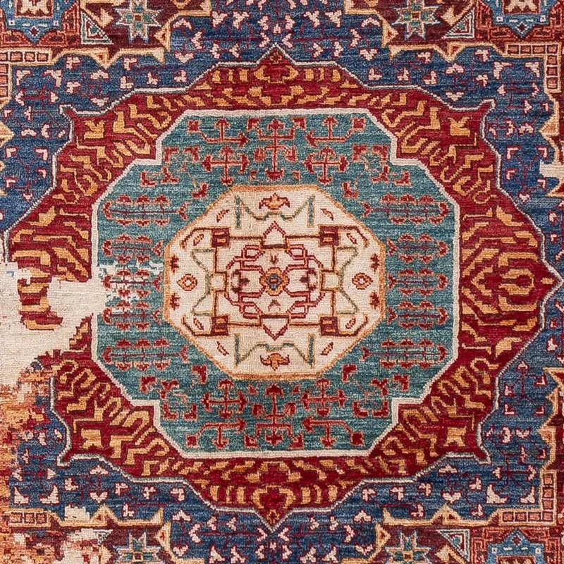 Designer Teppich 172x233cm - mehrfarbig