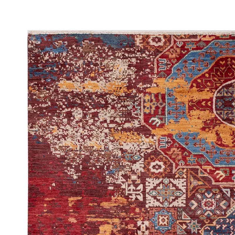 Designer Teppich 172x233cm - mehrfarbig