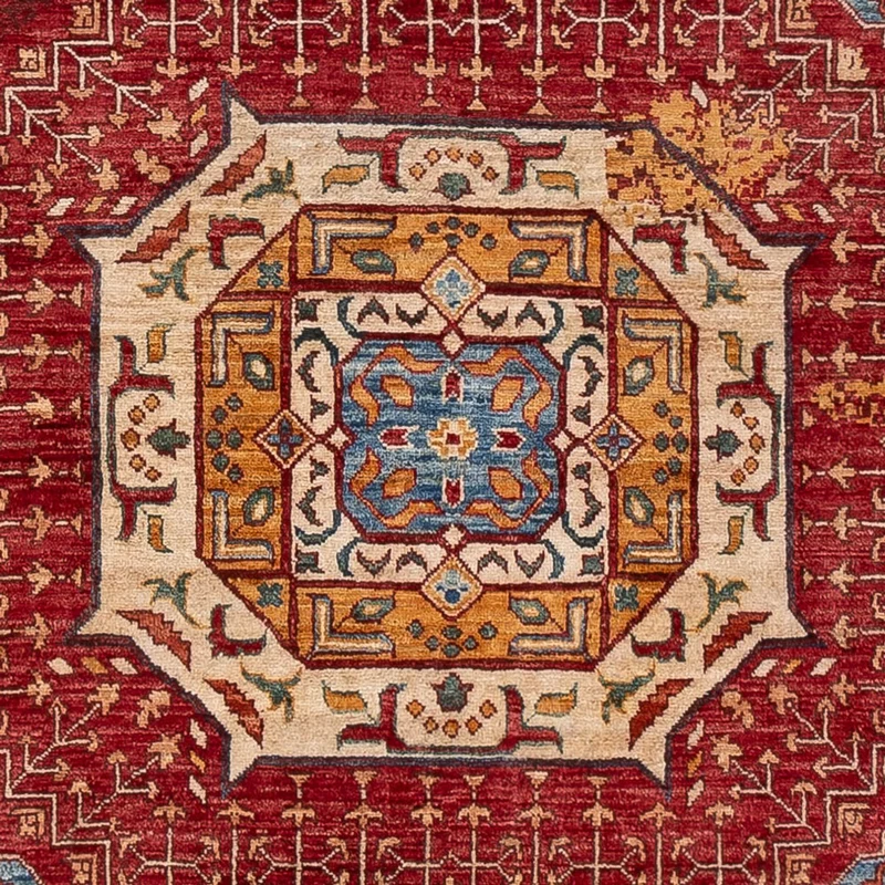 Designer Teppich 168x239cm - mehrfarbig
