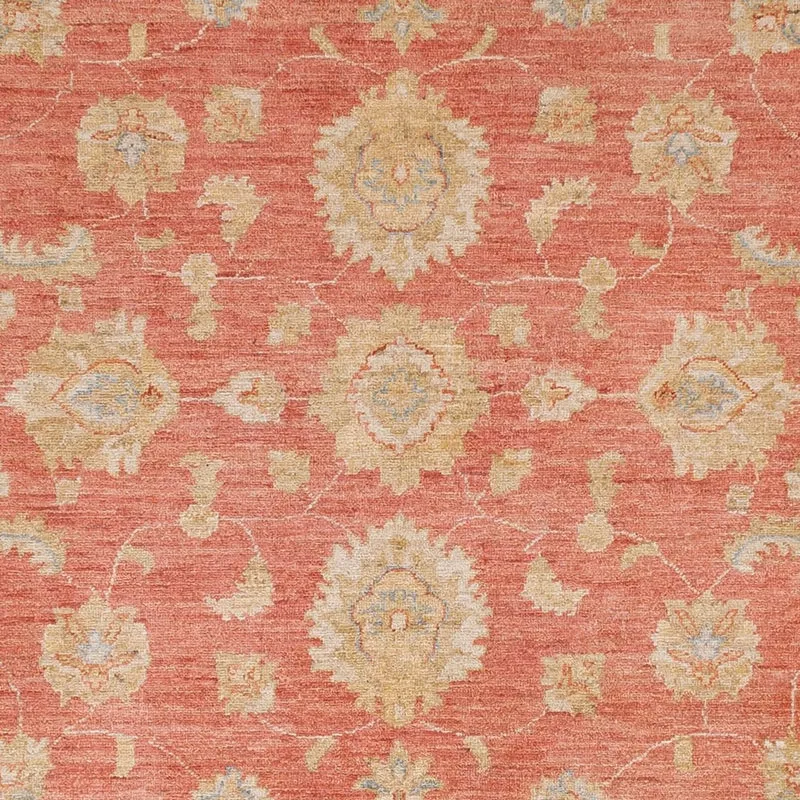 Ziegler Teppich 250x291cm - Orientteppich - hellrot