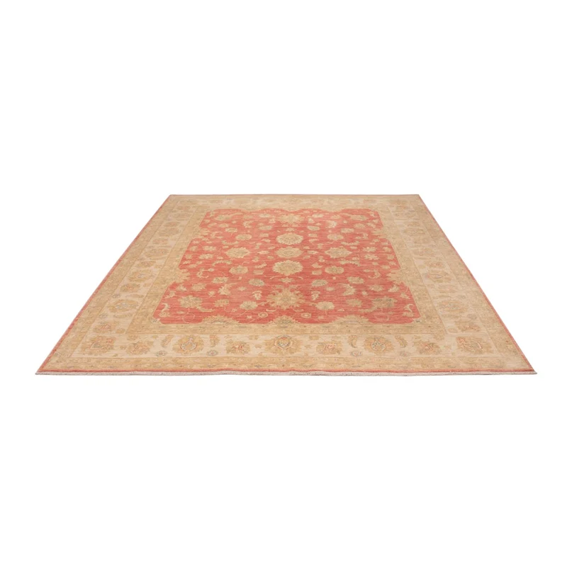 Ziegler Teppich 250x291cm - Orientteppich - hellrot
