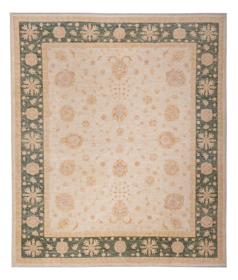 Ziegler Teppich 250x291cm - Orientteppich - beige