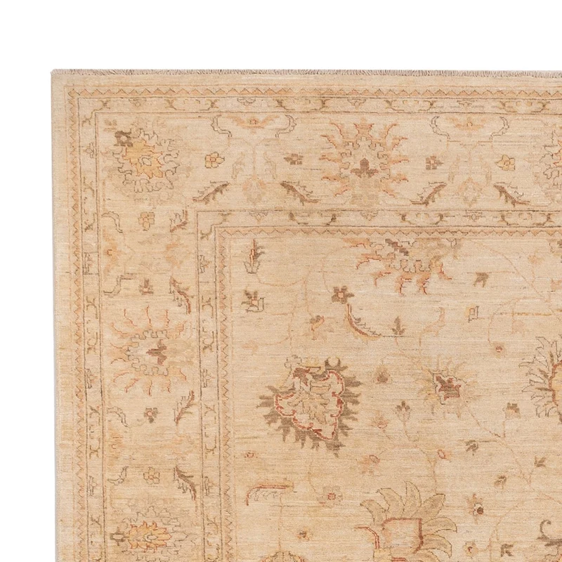 Ziegler Teppich 241x298cm - Orientteppich - beige