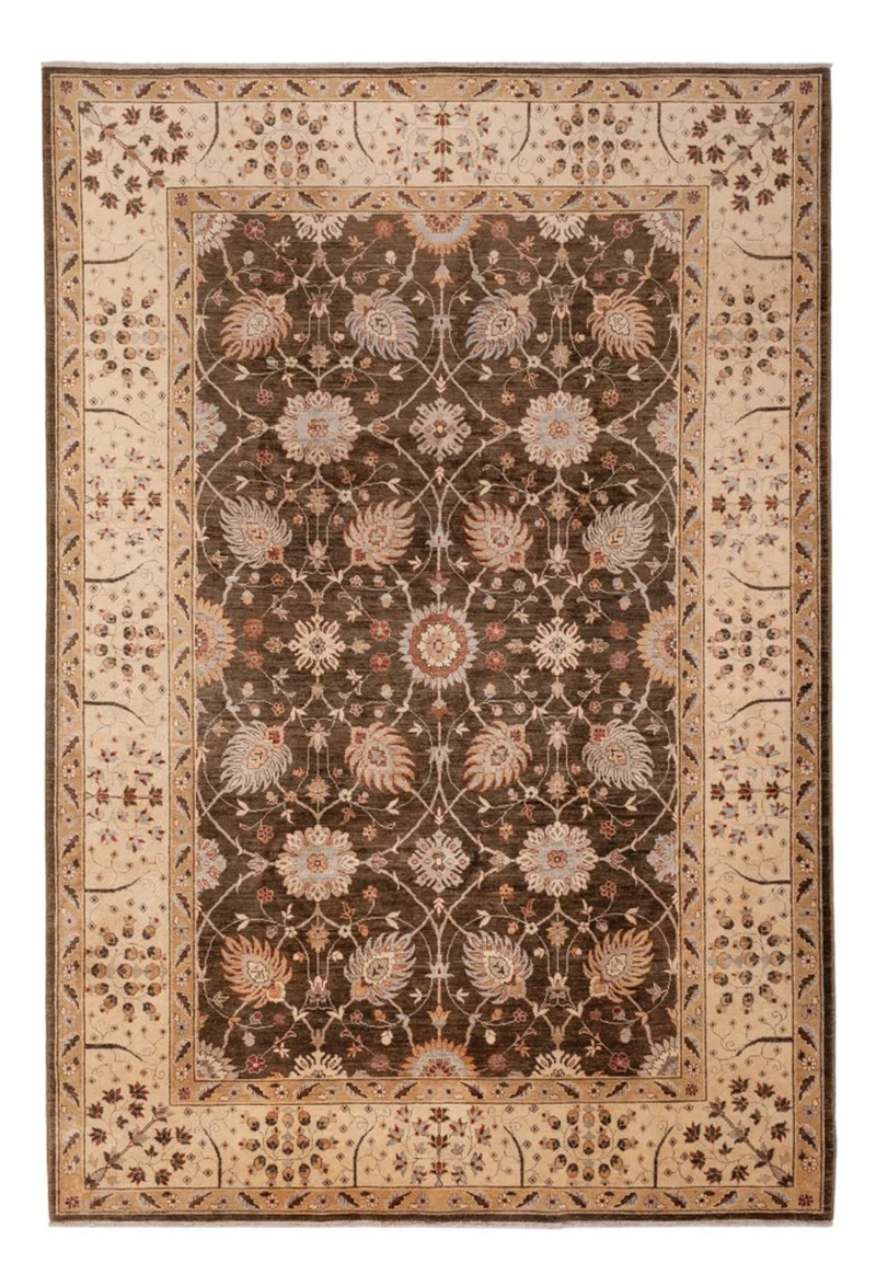 Ziegler Teppich 220x325cm - Orientteppich - grün