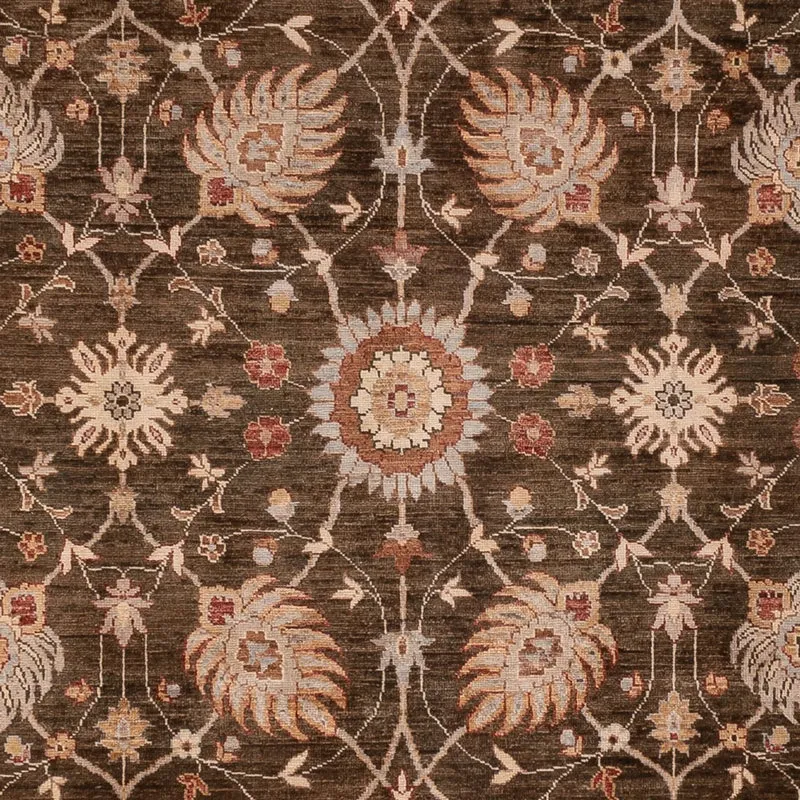 Ziegler Teppich 220x325cm - Orientteppich - grün