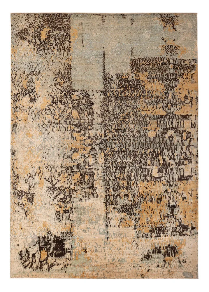 Designer Teppich 211x299cm - mehrfarbig