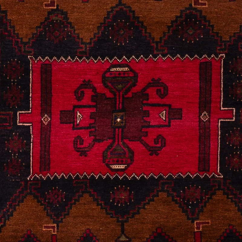 Belutsch Teppich - 119 x 195 cm - mehrfarbig