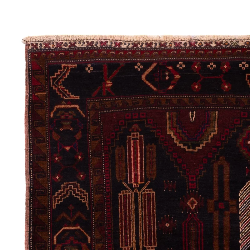 Belutsch Teppich - 119 x 195 cm - mehrfarbig