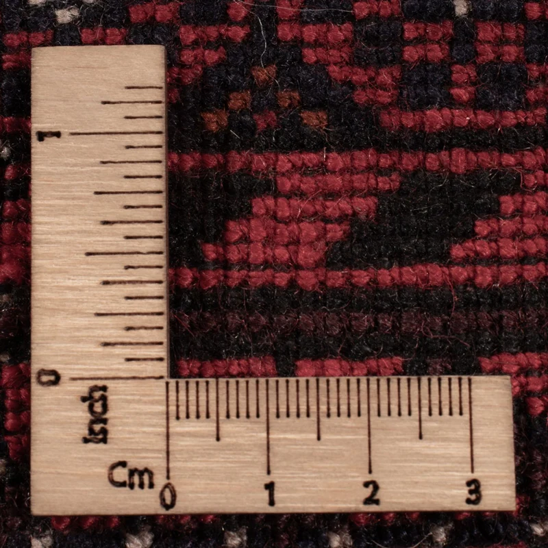 Belutsch Teppich 107x180cm - Orientteppich - dunkelrot