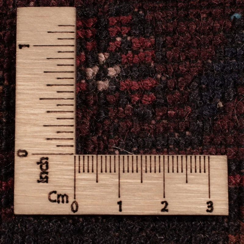 Belutsch Teppich - 127 x 207 cm - dunkelrot