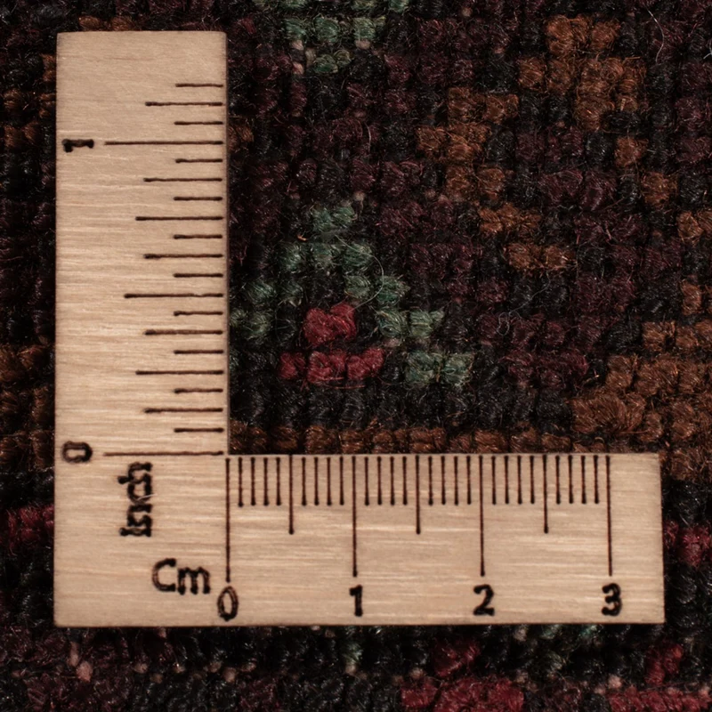 Belutsch Teppich 126x181cm - Orientteppich - dunkelrot