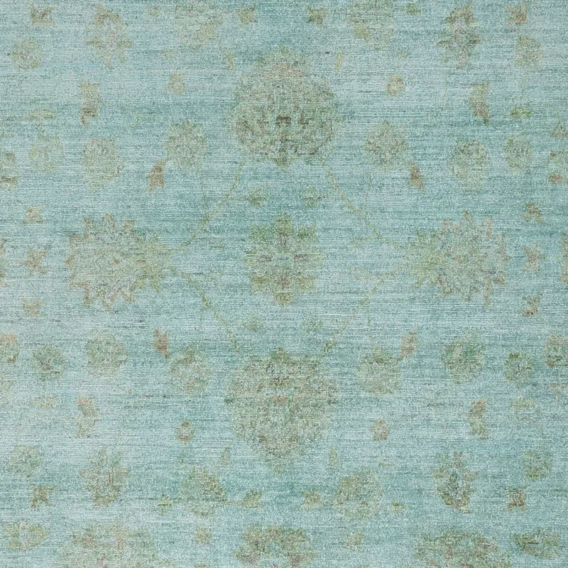 Ziegler Teppich 250x309cm - Orientteppich - hellblau