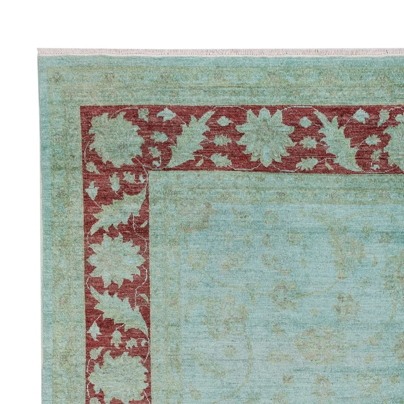 Ziegler Teppich 250x309cm - Orientteppich - hellblau